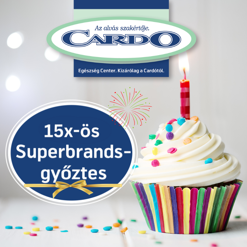 Tizenötödször is Superbrands győztes a Cardo!