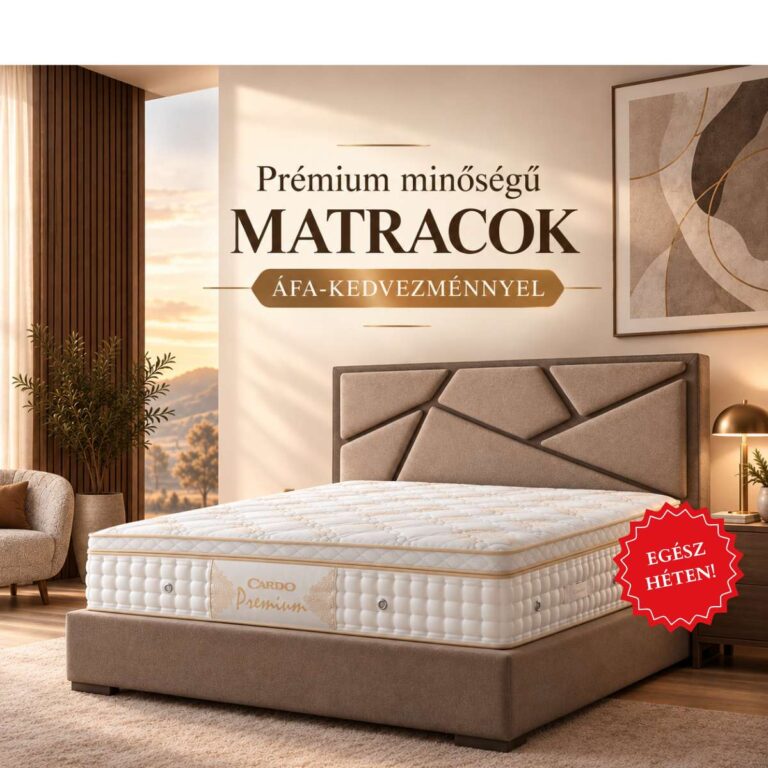 Matracok ÁFA-kedvezménnyel